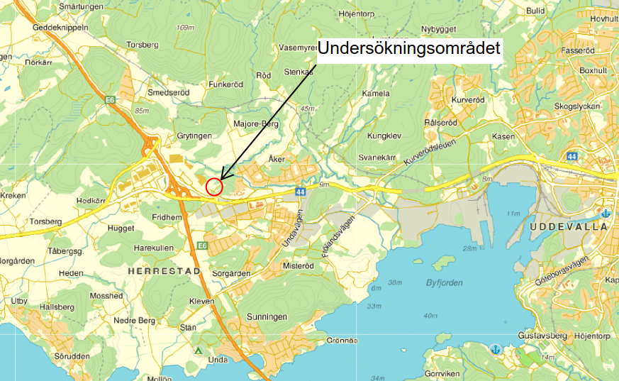 Översiktlig miljöteknisk markundersökning 2016-04-12 Projektnummer 95524 1 Inledning 1.