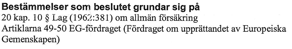 19. Åberopar som bevis ur prop. 1993/94:114, sidan 32, 4:e stycket, citat; Av detta framgår i sin tur att svenska domstolar och myndigheter är skyldiga att tillämpa EG-rättsliga normer.