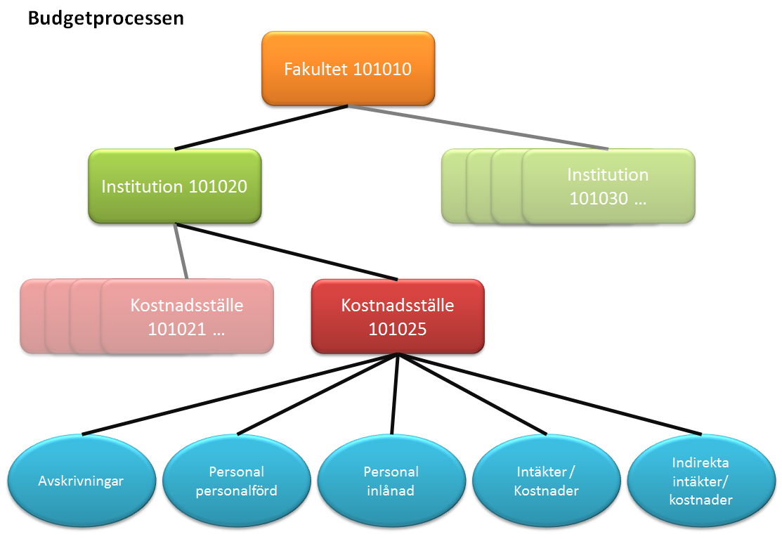 3 1 Processen flödet Det är viktigt att man på fakultets- och institutionsnivå kan bestämma hur man inom ramen för systemet ska arbeta.