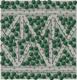 Geometrisk bioenergigallring i ungskog Med ny