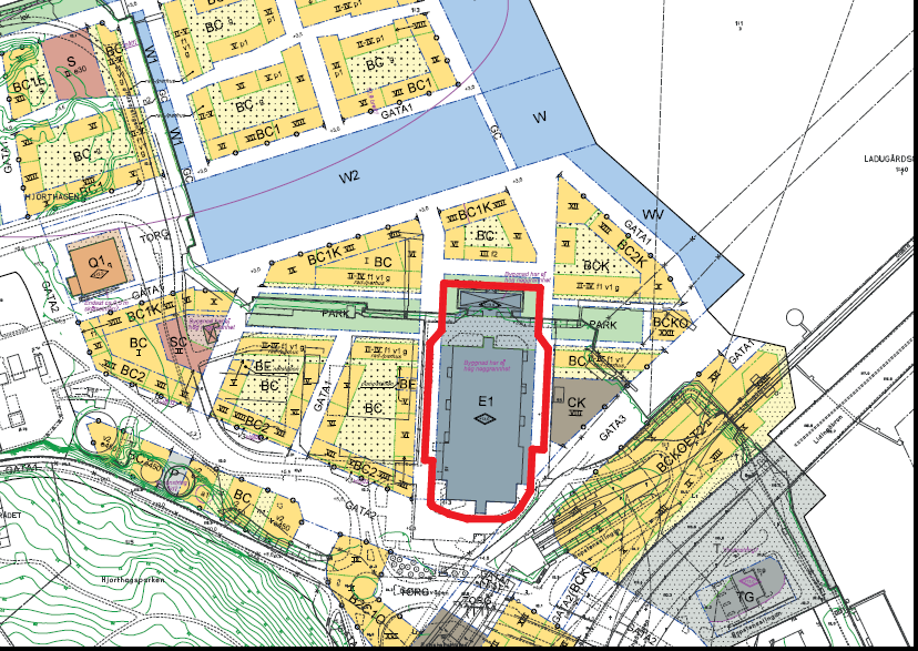 Sida 5 (12) Området där värmepumpen är belägen saknar detaljplan.