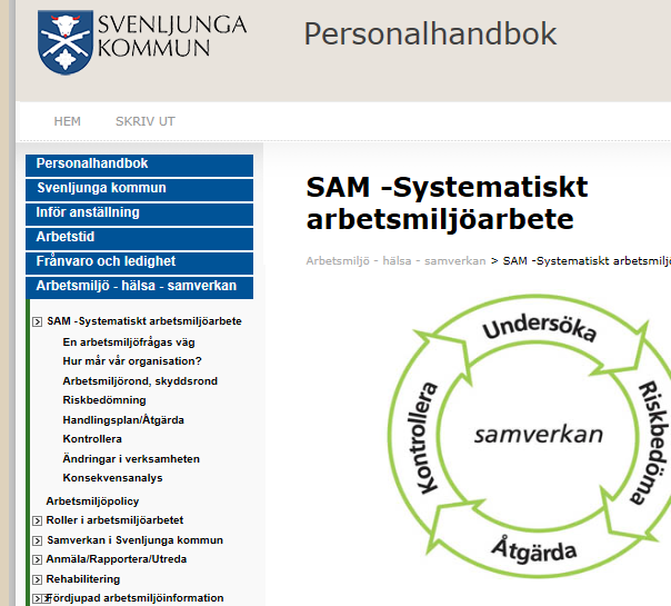 Länk till Länk Västkom Systematiskt förbättringsarbete Riskanalys Riskanalys ska användas för att identifiera risker vid planerade förändringar och händelser i verksamheten.