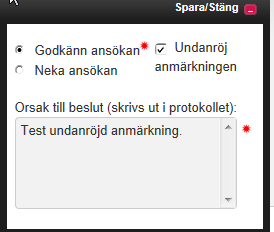 12 Protokoll förtydligad text i Anmodan att rätta anmärkningar från revisionsbesiktning för att passa objekt där fullmakt finns.