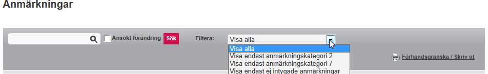 2 Ärenden/Mina ärenden kolumnen Försäkringsbolag är ersatt med försäkringstagarens namn. Kolumnen Försäkringsbolag är borttagen och ersatt med Försäkringstagare.