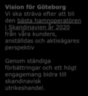 Prioriteringar 2016 - Kunden i fokus Utveckla leveransen av våra tjänster och anpassa scheman till kundernas behov.