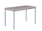 69999-800 Bord 2:38 ljuddämpande akustik linoleum ljusgrå. Underrede i PCS 2 225,00 silver RAL 9006. Mått: 60x70cm. B-0294. Tillval höjd 90cm, beställes på separat rad.