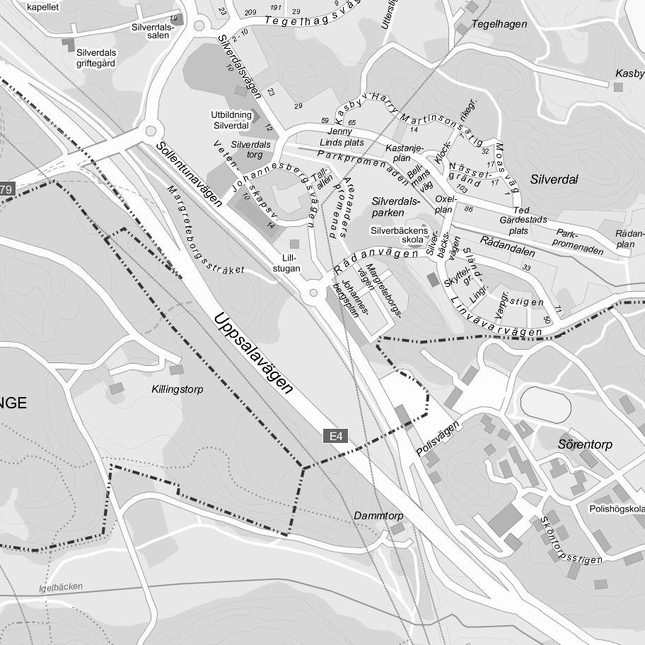 16 178 Störningar förekommer i båda körriktningar ca kl 14:00 19:30 mellan Sörentorp och Anhaltsvägen: i riktning mot Jakobsberg kan Sollentunavägen inte trafikeras mellan Polishögskolan och