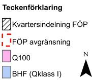 Uppdragsnr: 10161210 12 (17) Område med översvämningsrisk inom kvarter där bostäder/ verksamheter