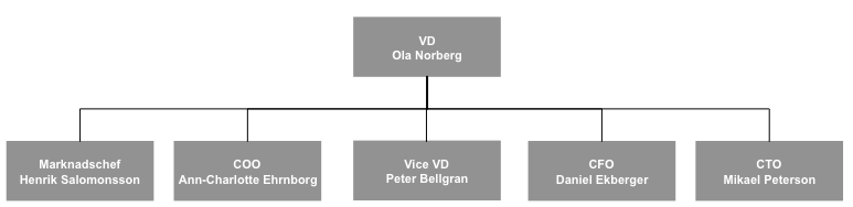 antingen telefoni- eller bredbandstjänster. I och med genomförda satsningar på marknads- och försäljningsorganisationen förväntas också den organiska tillväxten öka under kommande år.