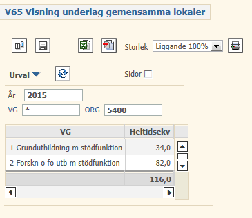 3. Lokalkostnader: budgetering av gemensamma lokaler Här behöver du en förteckning över institutionens/enhetens gemensamma lokaler (ex.