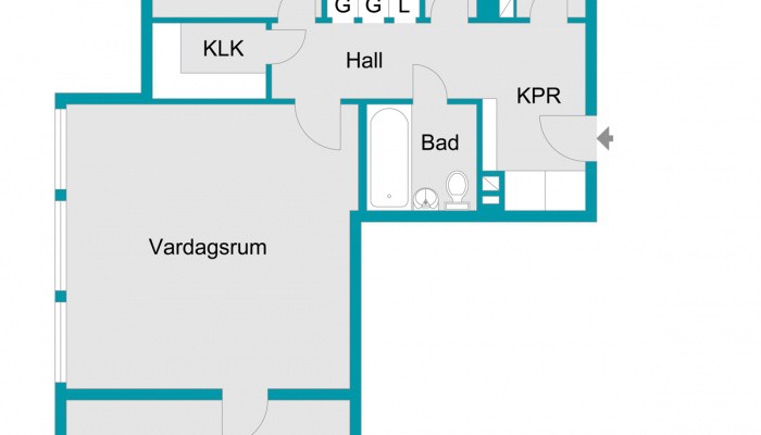 Län Skåne Gatuadress Kommun Landskrona Storlek 3 rum (2 sovrum) / 77 m² Tillträde tidigast Enligt överenskommelse " Vi föll direkt för ljuset i lägenheten när vi kom in första gången.