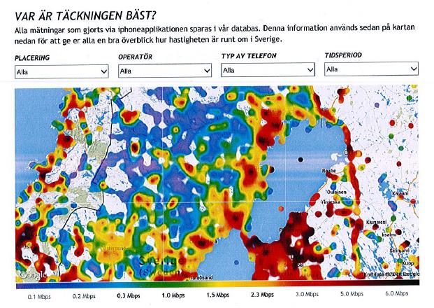 erbjudanden aggregera efterfrågan Saknar bredband 0%* 100 1 Mbit/s eller mer 100%* 3 Mbit/s eller mer 98%