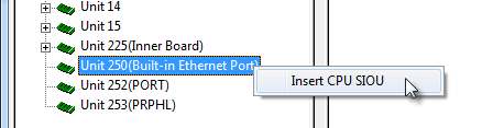 3. Skapa en Routing Table i CX-Integrator. Klicka på Tools Start Routing table PLC Routing Table startas.