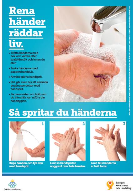 Patienten som medskapare Följa rutiner för handhygien Mobilisering