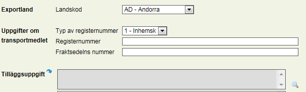 23 (35) 3.5.4 Förmedling till utlandet Välj Förmedling till utlandet som förmedlingssätt. Fyll i Försäljarens uppgifter.