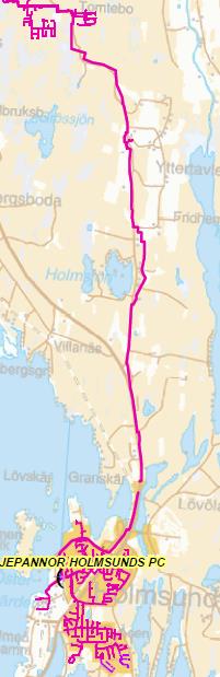 Fjärrvärmenätet ca 440 km kulvert ca 80%