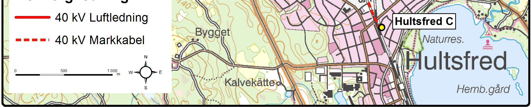 1 Inledning E.ON Elnät Sverige AB (E.ON Elnät) avser söka förlängd nätkoncession för linje (tillstånd) för en befintlig 40 kv kraftledning i. Inför tillståndsansökan krävs att samråd enligt 6 kap.