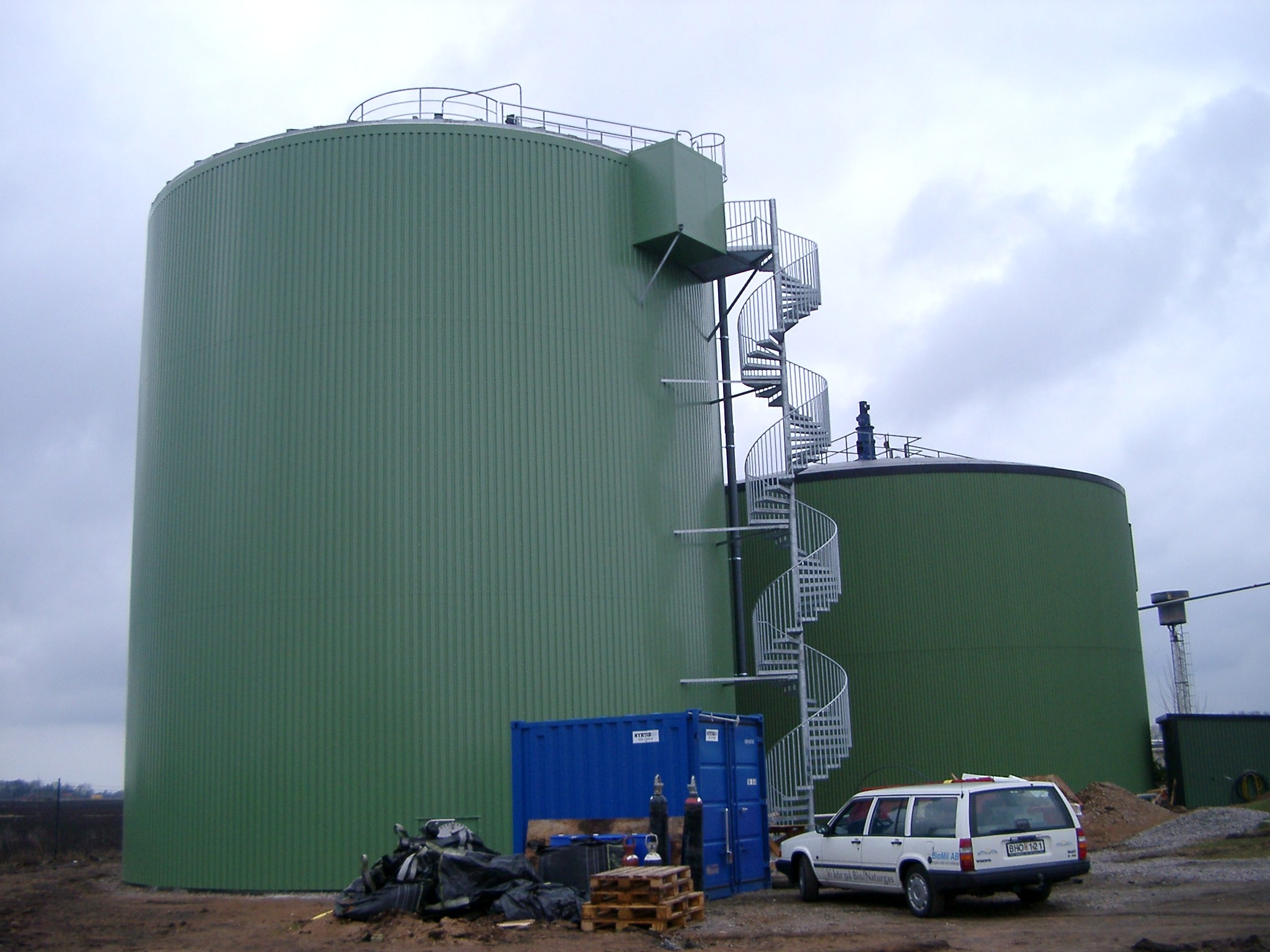 Simulering av biogasprocesser
