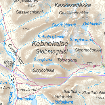 TOPOGRAFISK WEBBKARTA Innehållsförteckning Table of contents Inledning