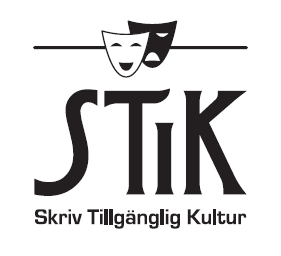 Linnéa Sjöholm har utformat projektets logo och layout. Projektet eftersträvar att skapa ett mera tillgängligt kulturliv för hörselskadade.