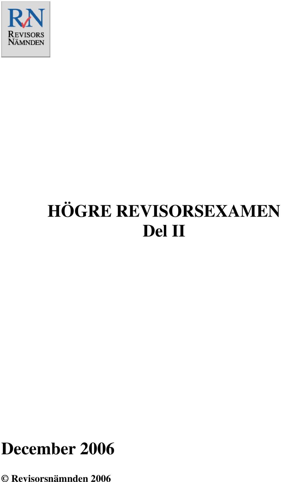 Del II December