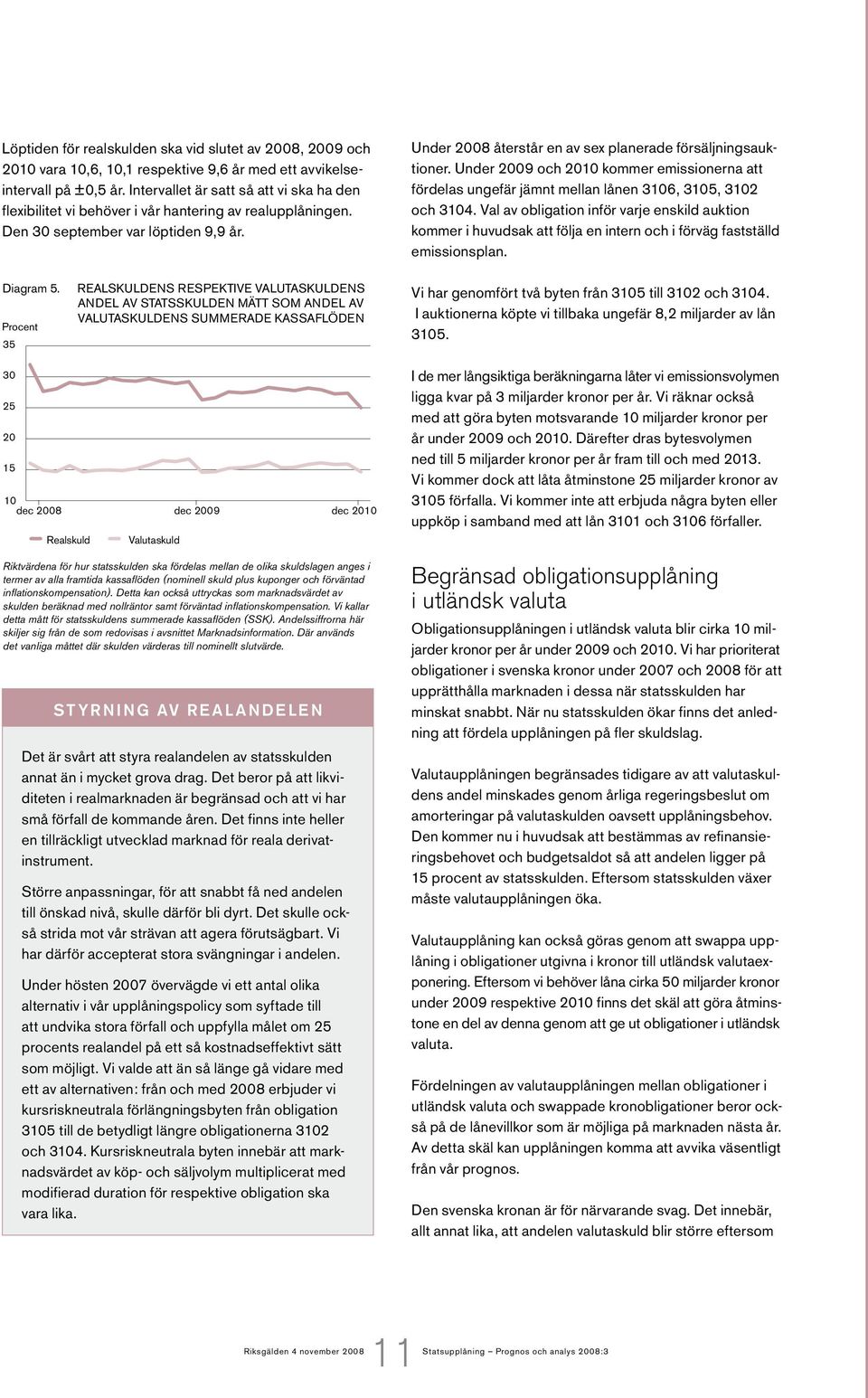 Under 29 och 21 kommer emissionerna att fördelas ungefär jämnt mellan lånen 316, 315, 312 och 314.