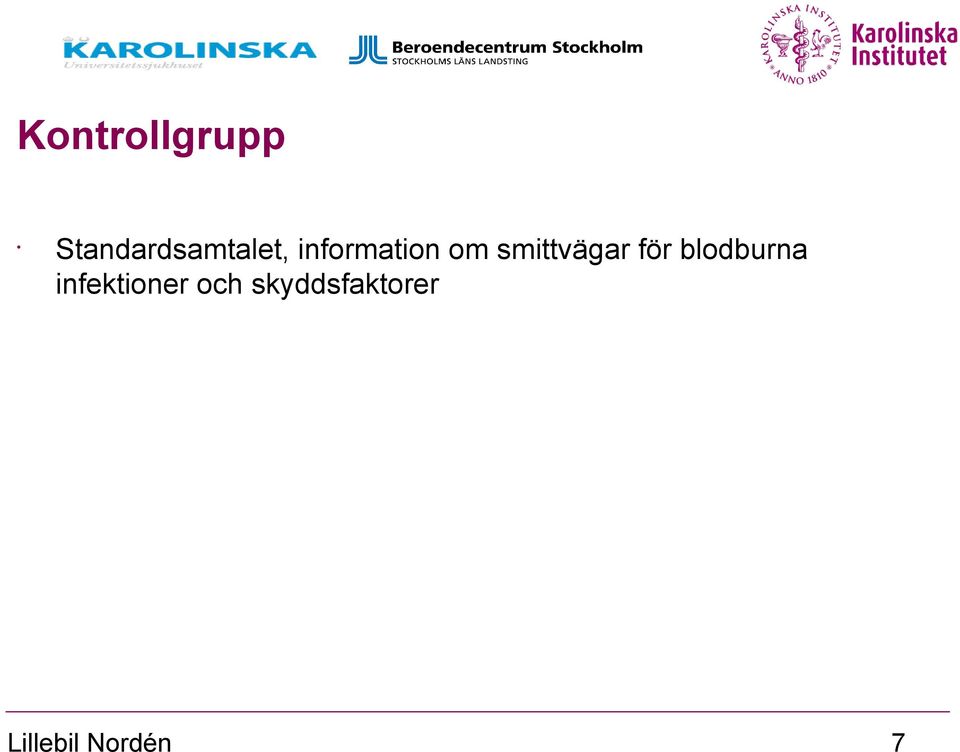 om smittvägar för blodburna