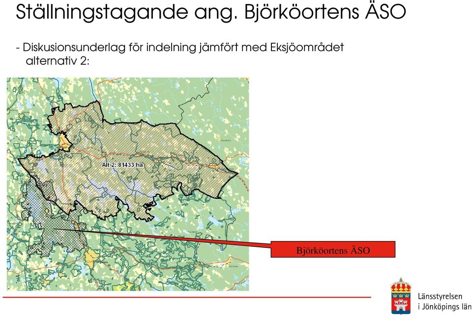 Diskusionsunderlag för indelning