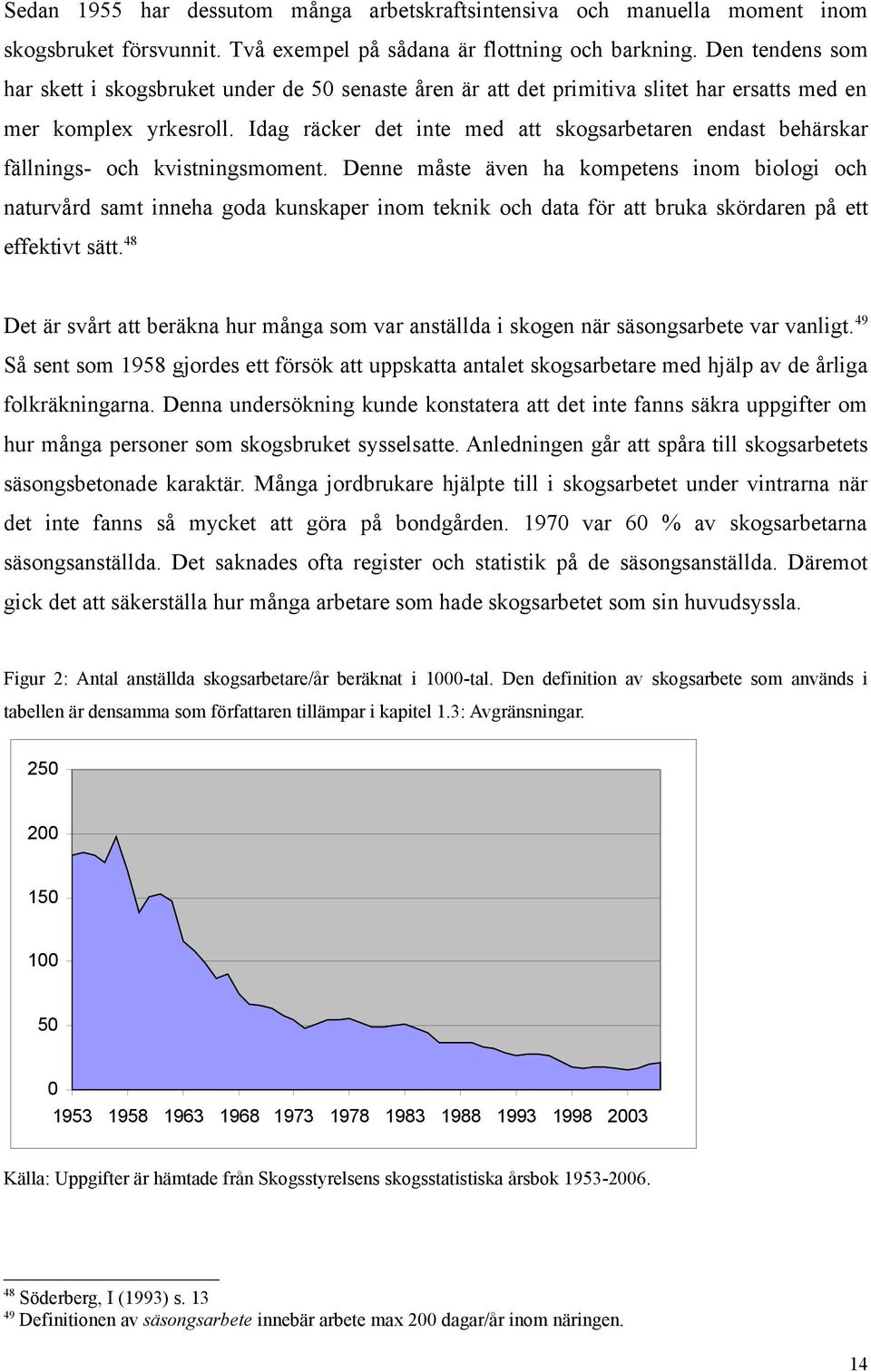 Idag räcker det inte med att skogsarbetaren endast behärskar fällnings- och kvistningsmoment.