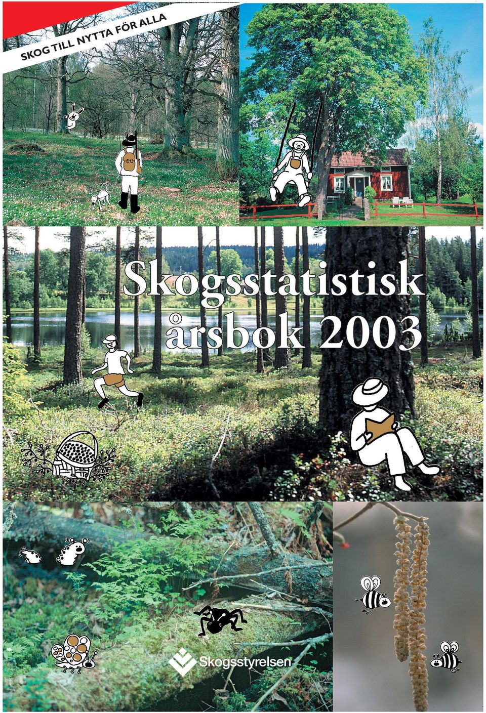 se/statistik ISSN 0491-7847 ISBN 91-88462-54-4 Skogsstyrelsen Skogsstatistisk årsbok 2003
