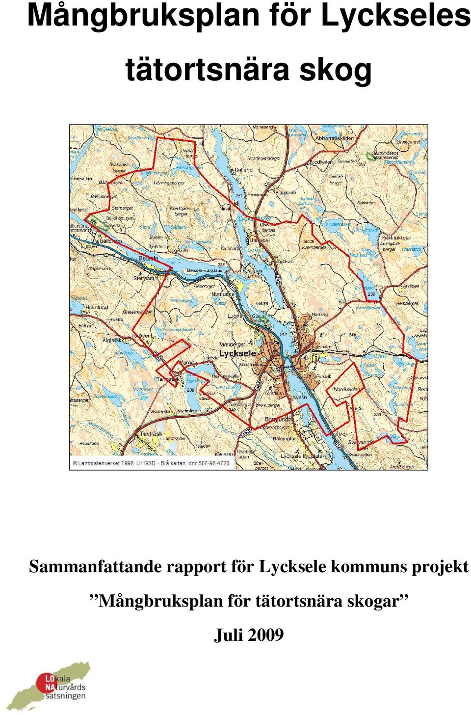 rapport för Lycksele kommuns