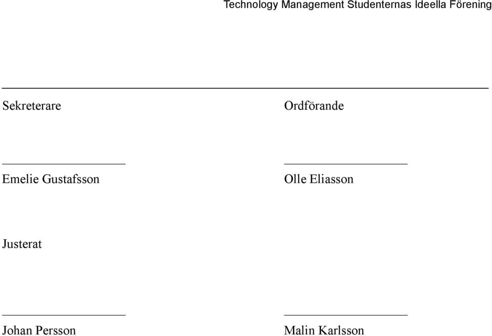 Eliasson Justerat