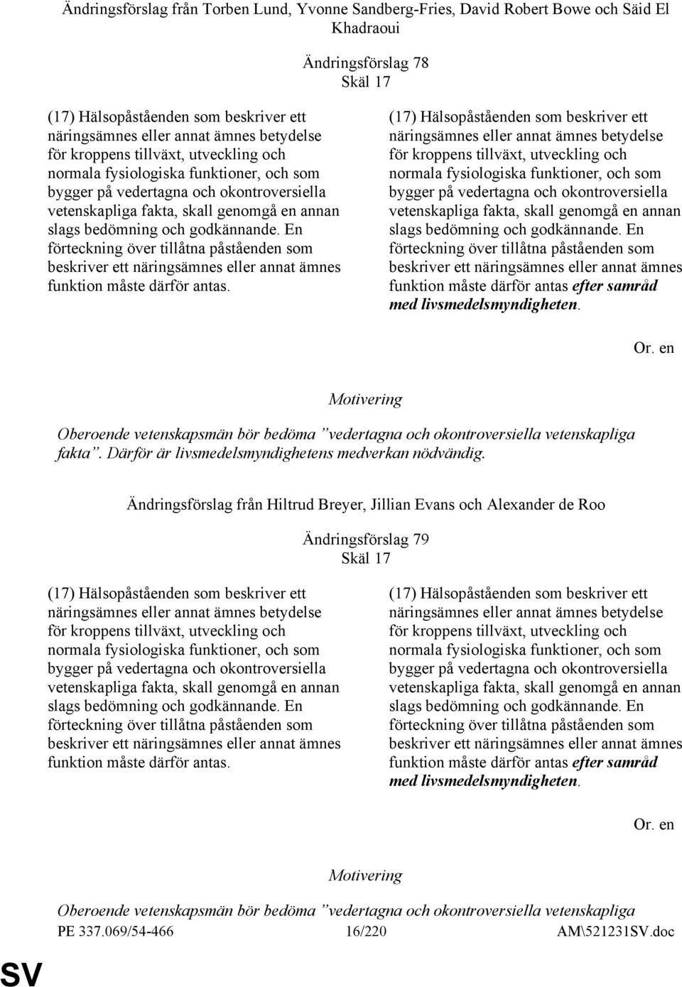 godkännande. En förteckning över tillåtna påståenden som beskriver ett näringsämnes eller annat ämnes funktion måste därför antas.