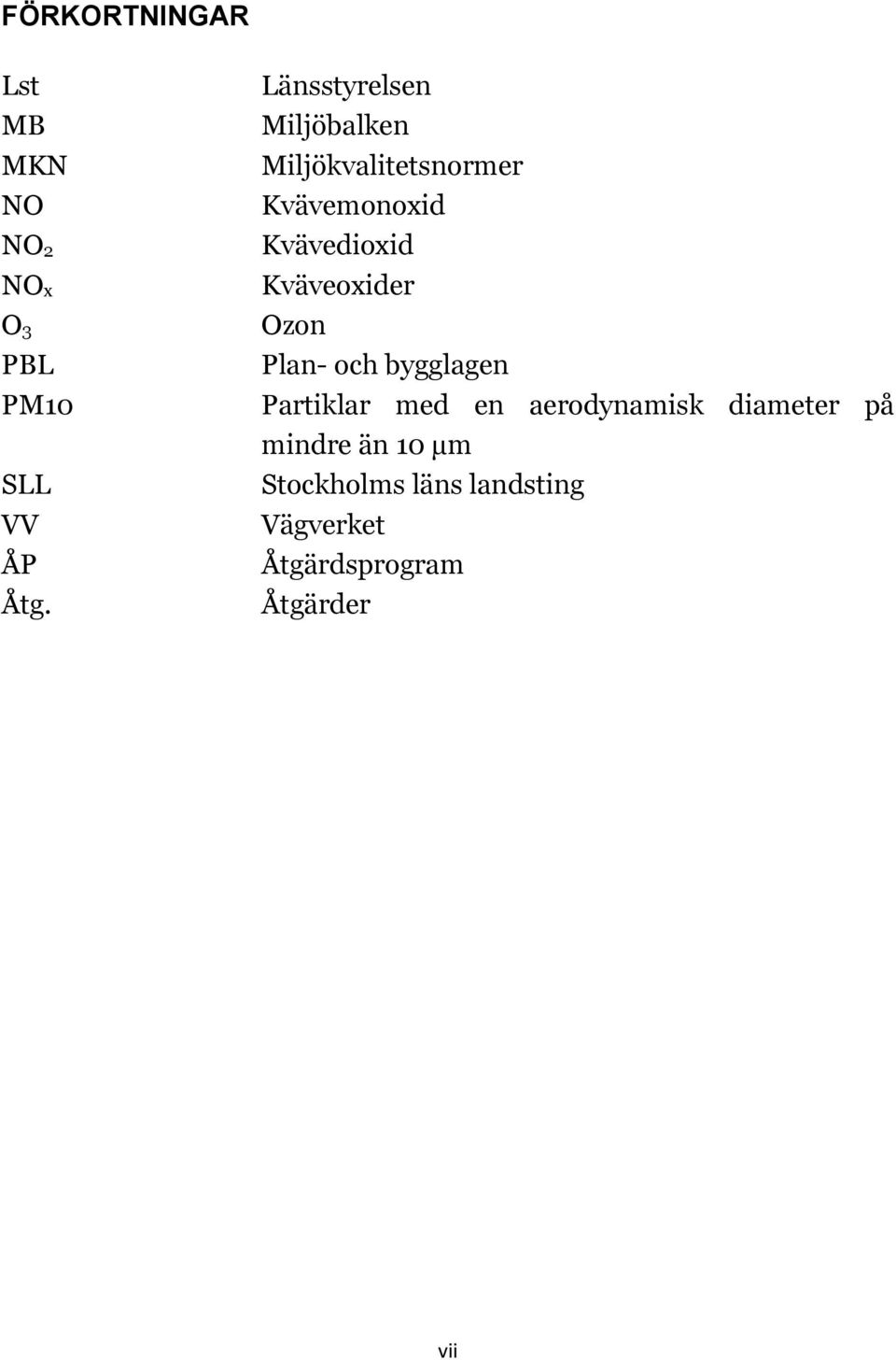 Kväveoxider Ozon Plan- och bygglagen Partiklar med en aerodynamisk