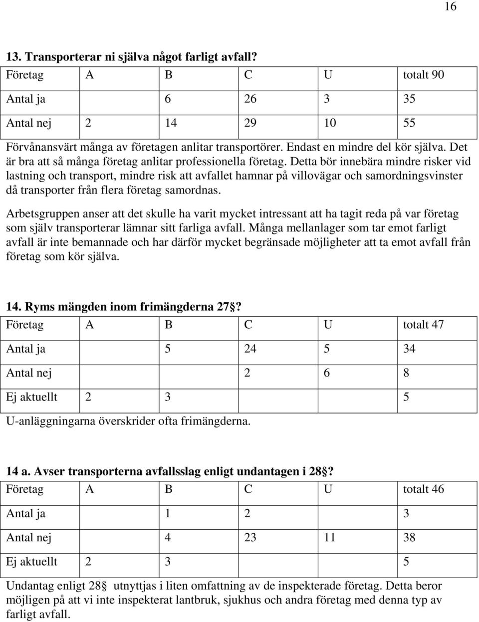 Detta bör innebära mindre risker vid lastning och transport, mindre risk att avfallet hamnar på villovägar och samordningsvinster då transporter från flera företag samordnas.