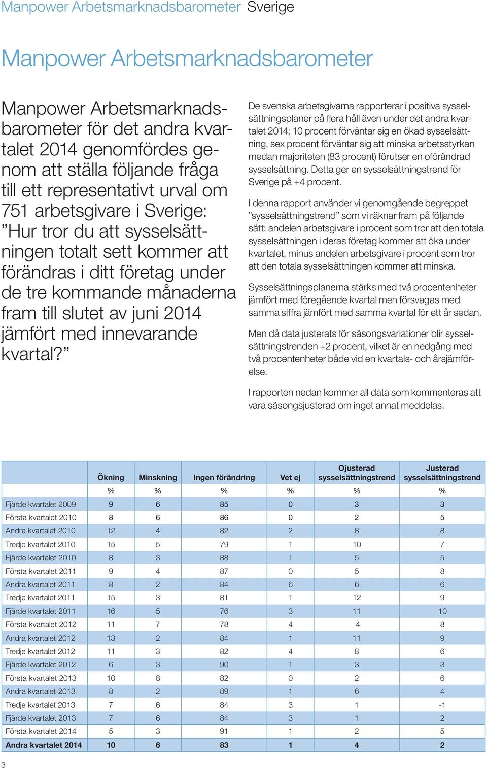 jämfört med innevarande kvartal?