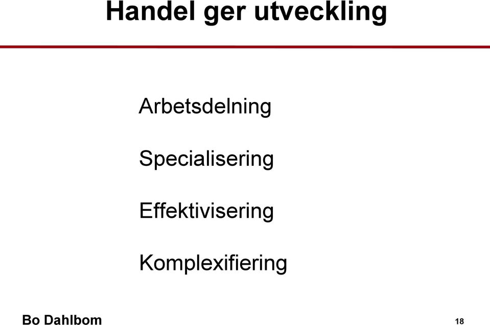 Specialisering