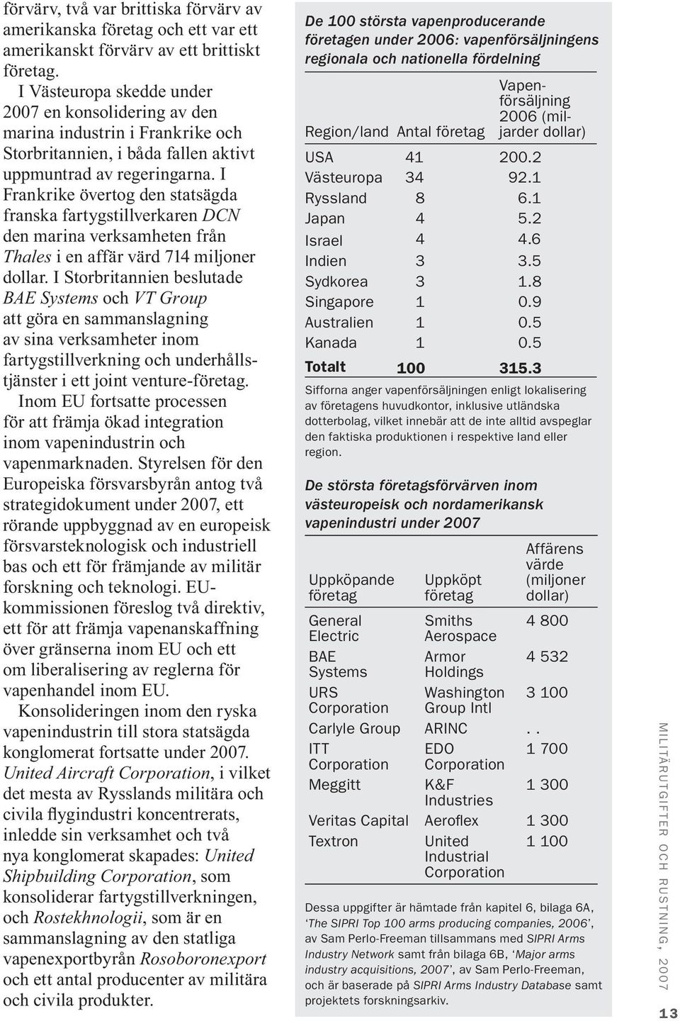 I Frankrike övertog den statsägda franska fartygstillverkaren DCN den marina verksamheten från Thales i en affär värd 714 miljoner dollar.