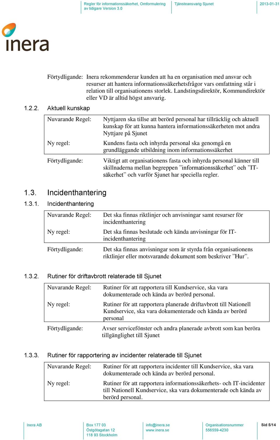 2.2. Aktuell kunskap 1.