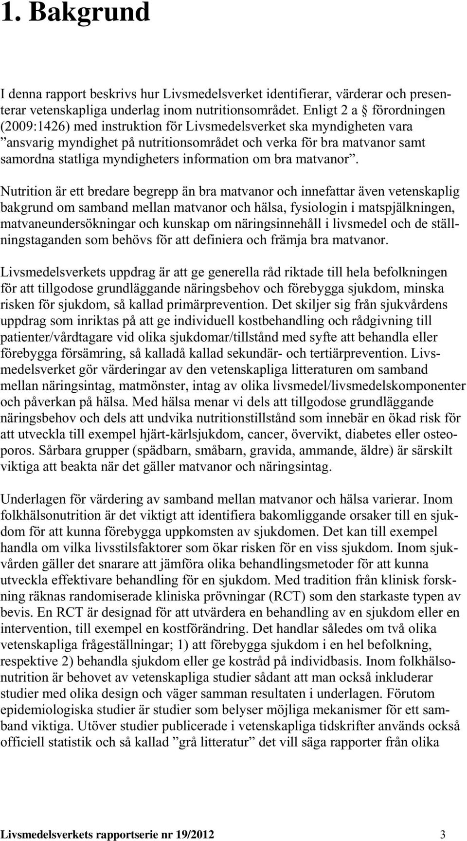 information om bra matvanor.