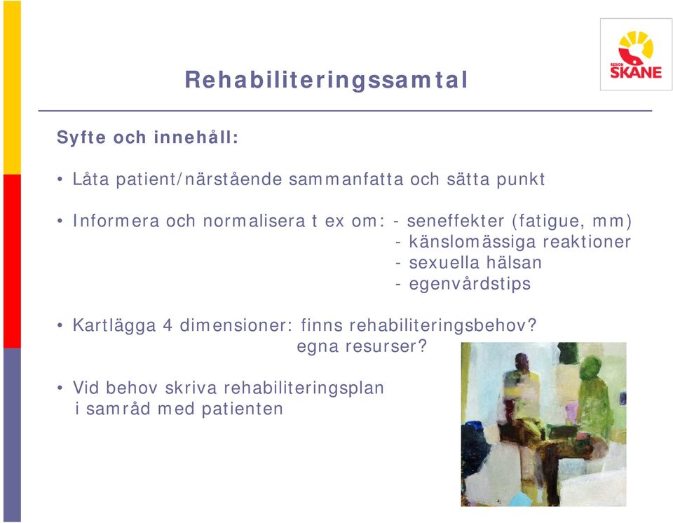 känslomässiga reaktioner - sexuella hälsan - egenvårdstips Kartlägga 4 dimensioner: