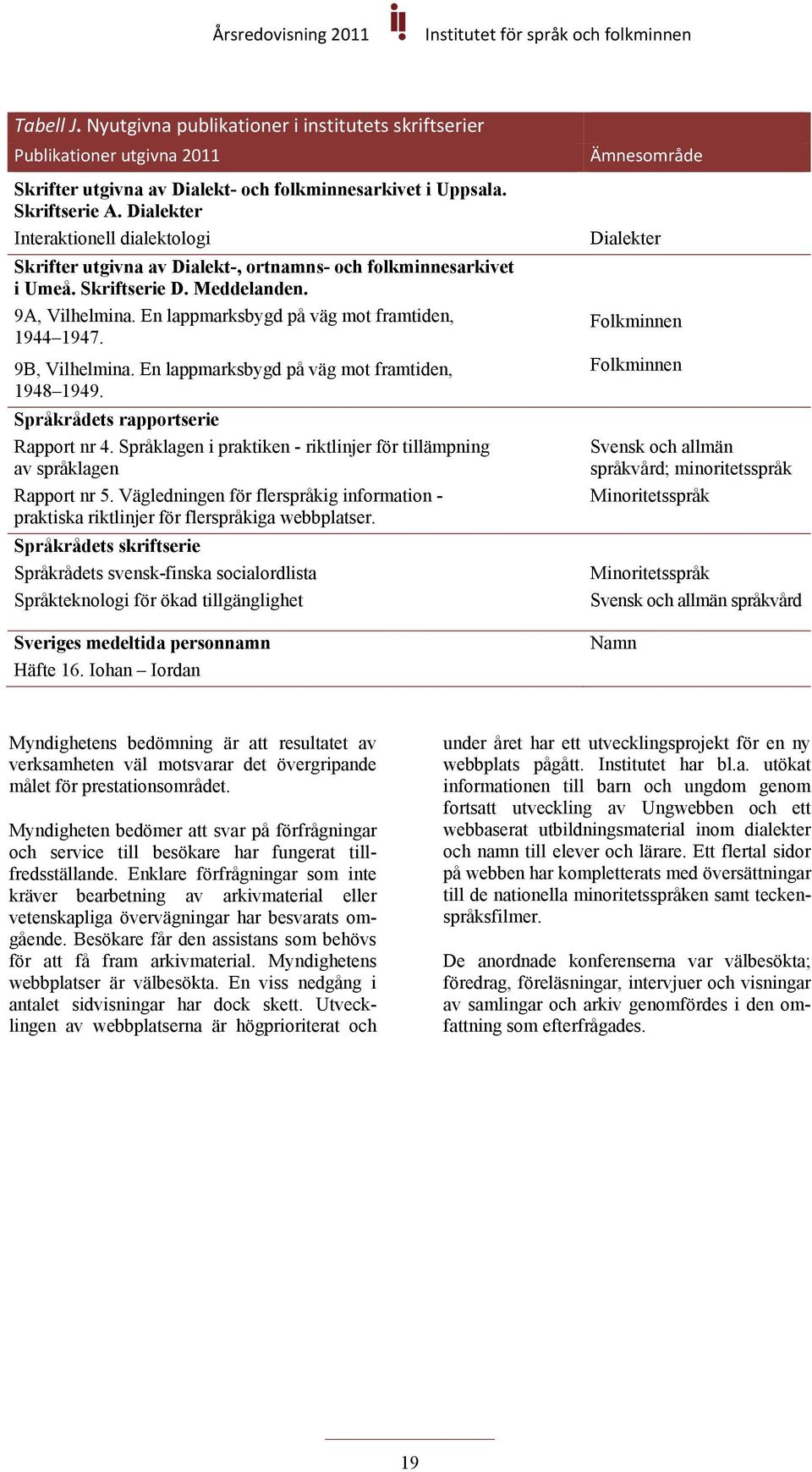 En lappmarksbygd på väg mot framtiden, 1944 1947. 9B, Vilhelmina. En lappmarksbygd på väg mot framtiden, 1948 1949. Språkrådets rapportserie Rapport nr 4.