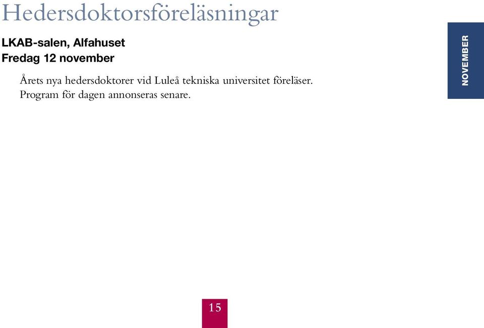 hedersdoktorer vid Luleå tekniska universitet