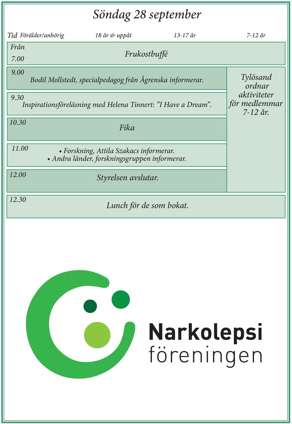 specialpedagog från Ågrenska informerar. 9.