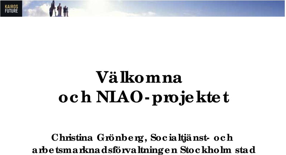 Christina Grönberg, Socialtjänst-