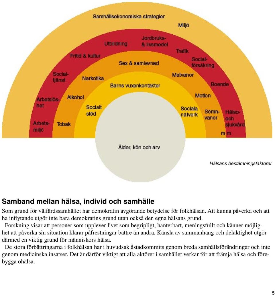 Forskning visar att personer som upplever livet som begripligt, hanterbart, meningsfullt och känner möjlighet att påverka sin situation klarar påfrestningar bättre än andra.