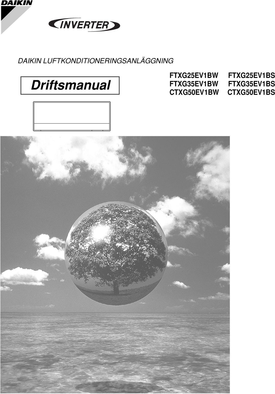 Driftsmanual FTXG25EV1BW