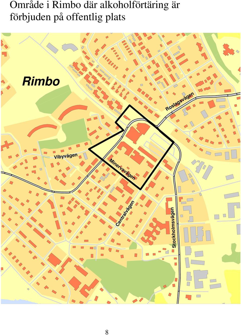 offentlig plats Rimbo Roslagsvägen