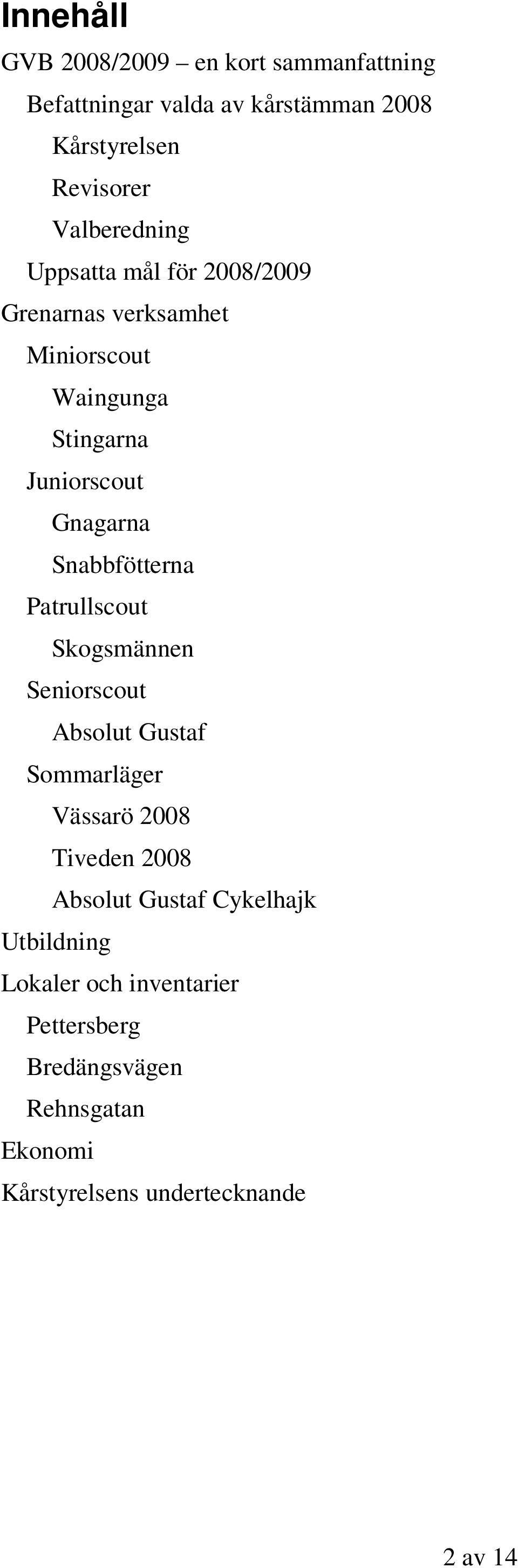 Snabbfötterna Patrullscout Skogsmännen Seniorscout Absolut Gustaf Sommarläger Vässarö 2008 Tiveden 2008 Absolut