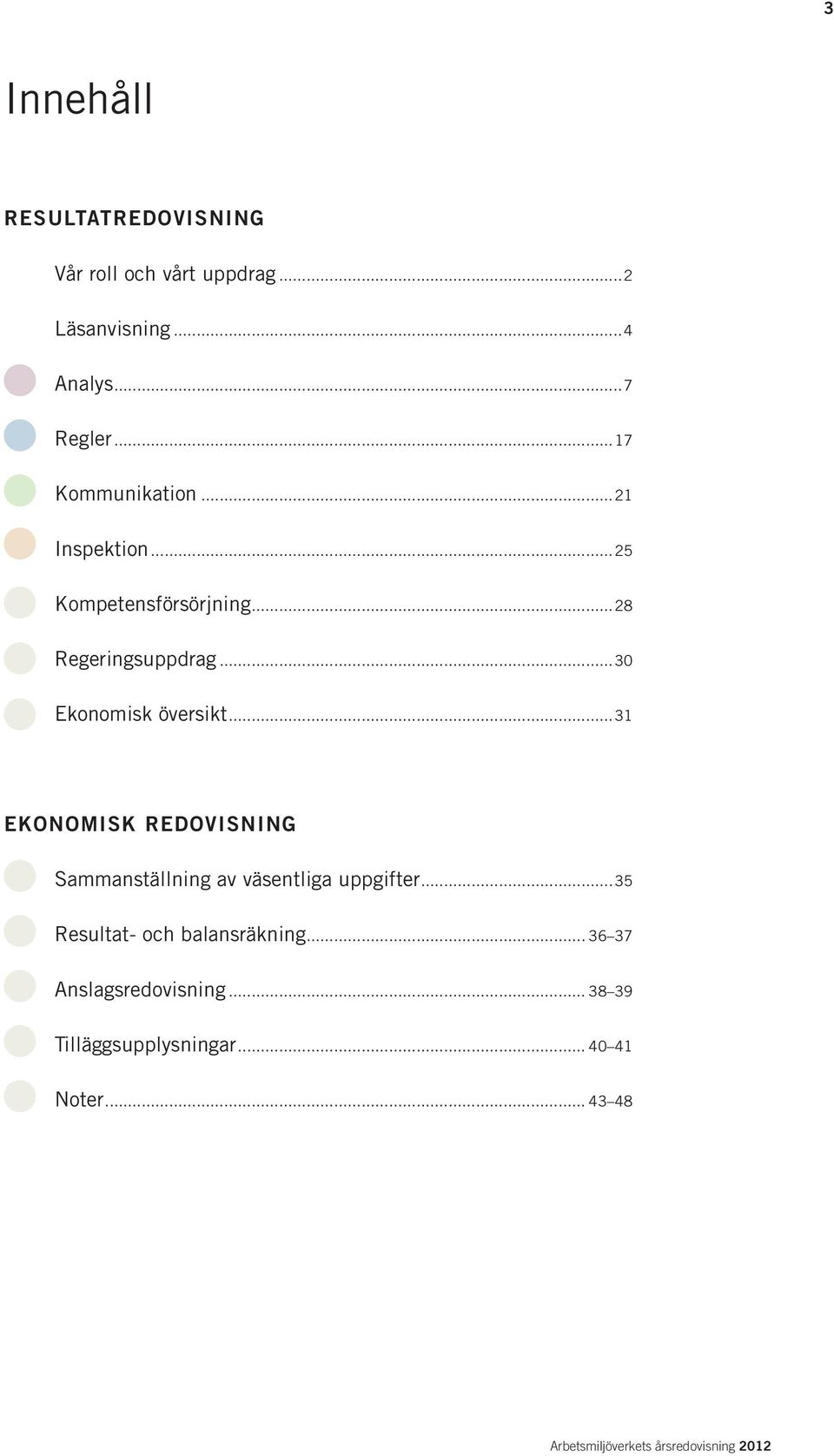 ..30 Ekonomisk översikt...31 EKONOMISK REDOVISNING Sammanställning av väsentliga uppgifter.